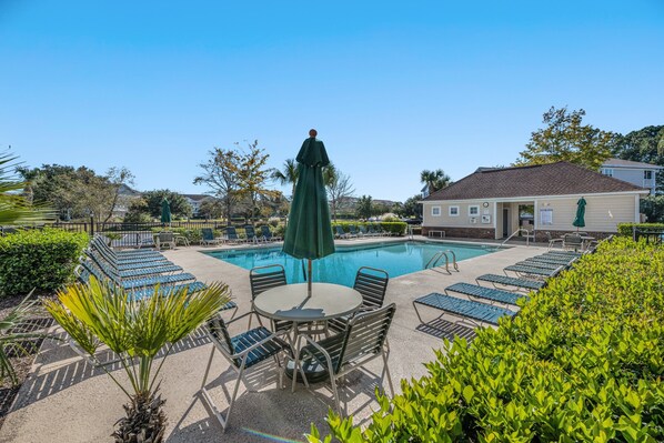 Indoor pool, a heated pool