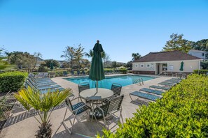 Indoor pool, a heated pool - Explore North Myrtle Beach, Book Your Tee Time Stay | Cypress Bend 524 (North Myrtle Beach)