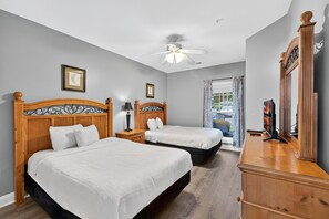 2 室のベッドルーム、アイロン / アイロン台、WiFi (無料)、ベッドシーツ