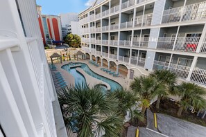 A heated pool - Myrtle Beach Villas 201A (Myrtle Beach)