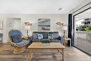 TV - Cozy beach condo with pools, close to dining & shops! | Shipwatch Pointe II L105 (Myrtle Beach)