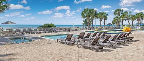 Indoor pool, a heated pool