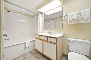 Shower, hair dryer, towels - Atlantica 754, Beachfront Charm, Oceanfront Views, Beach Escape (Myrtle Beach)