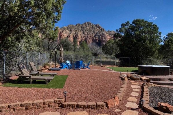 Àrea exterior de l'allotjament