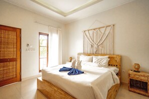 Villa, 3 Bedrooms, Pool View | 3 bedrooms, Egyptian cotton sheets, premium bedding, in-room safe - Kubu Kawan Bagus Villa Canggu (Canggu)
