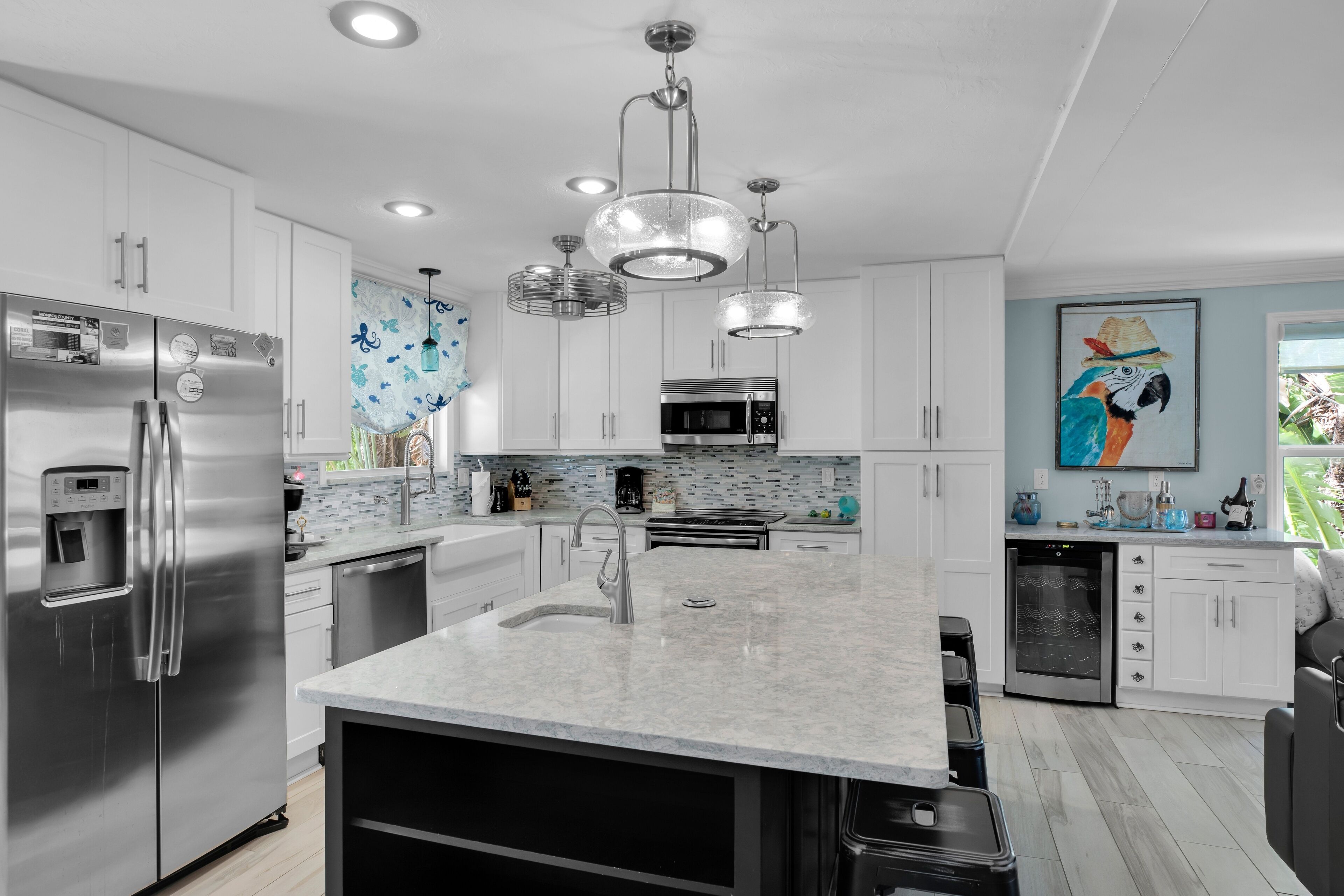 House, 2 Bedrooms | Private kitchen | Fridge, oven, coffee/tea maker, toaster