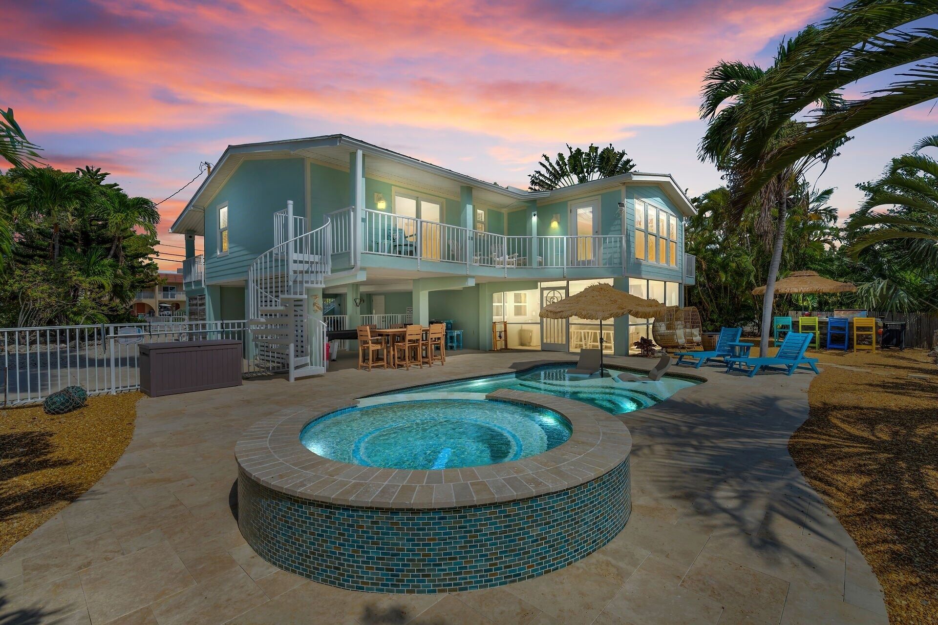 Una piscina climatizada