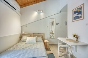 1 makuuhuone, silitysrauta/-lauta, ilmainen Wi-Fi, vuodevaatteet