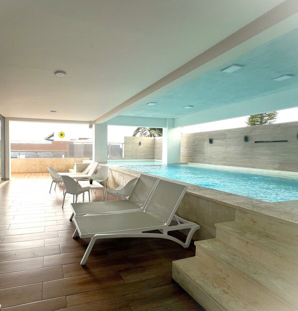 Outdoor pool - Find your peace at Quisqueya, a spacious apartment in beautiful La Romana! (La Romana)