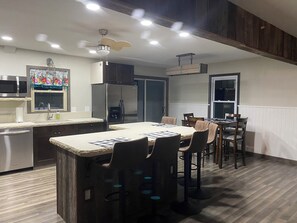 Dining - Flint Hills Hideout is a 4 bed, 2 bath, house in the heart of the Flint Hills.  (Council Grove)