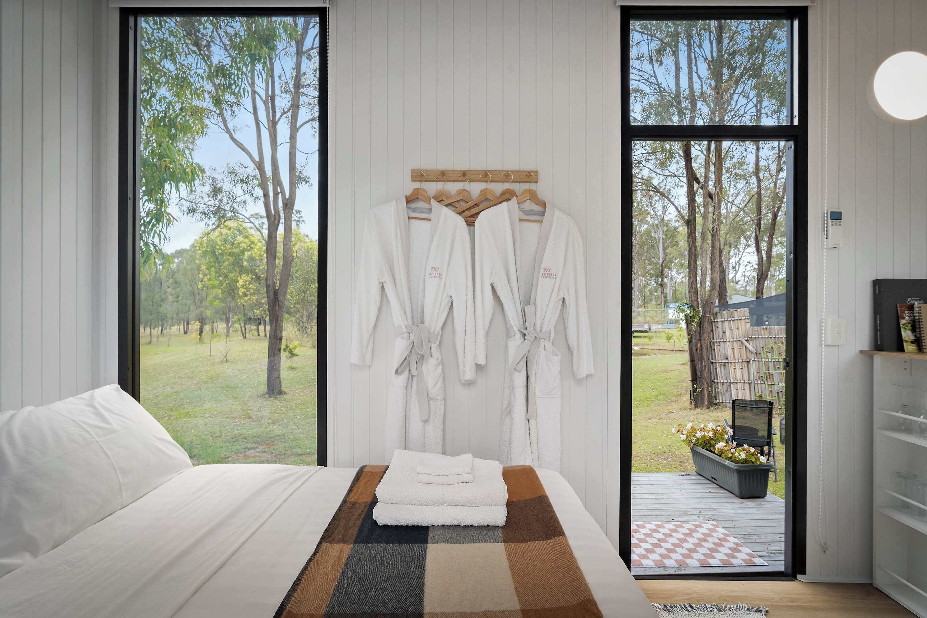 1 室のベッドルーム、ベッドシーツ