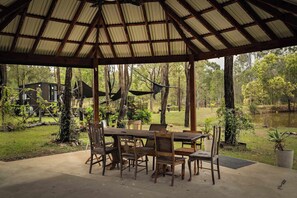 Outdoor dining