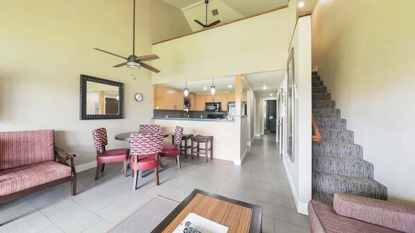 Télévision, table de tennis de table