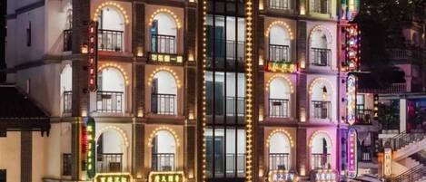 Blick von der Unterkunft