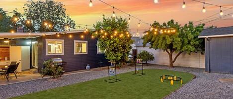 Overnattingsstedets uteområder