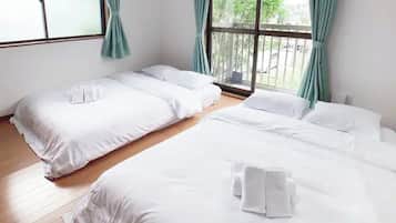 3 dormitorios, escritorio, tabla de planchar con plancha y wifi gratis