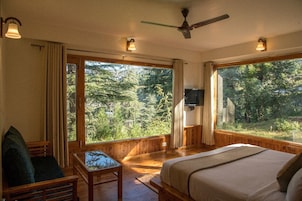 Quarto luxo, vista para a montanha | Wi-Fi de cortesia