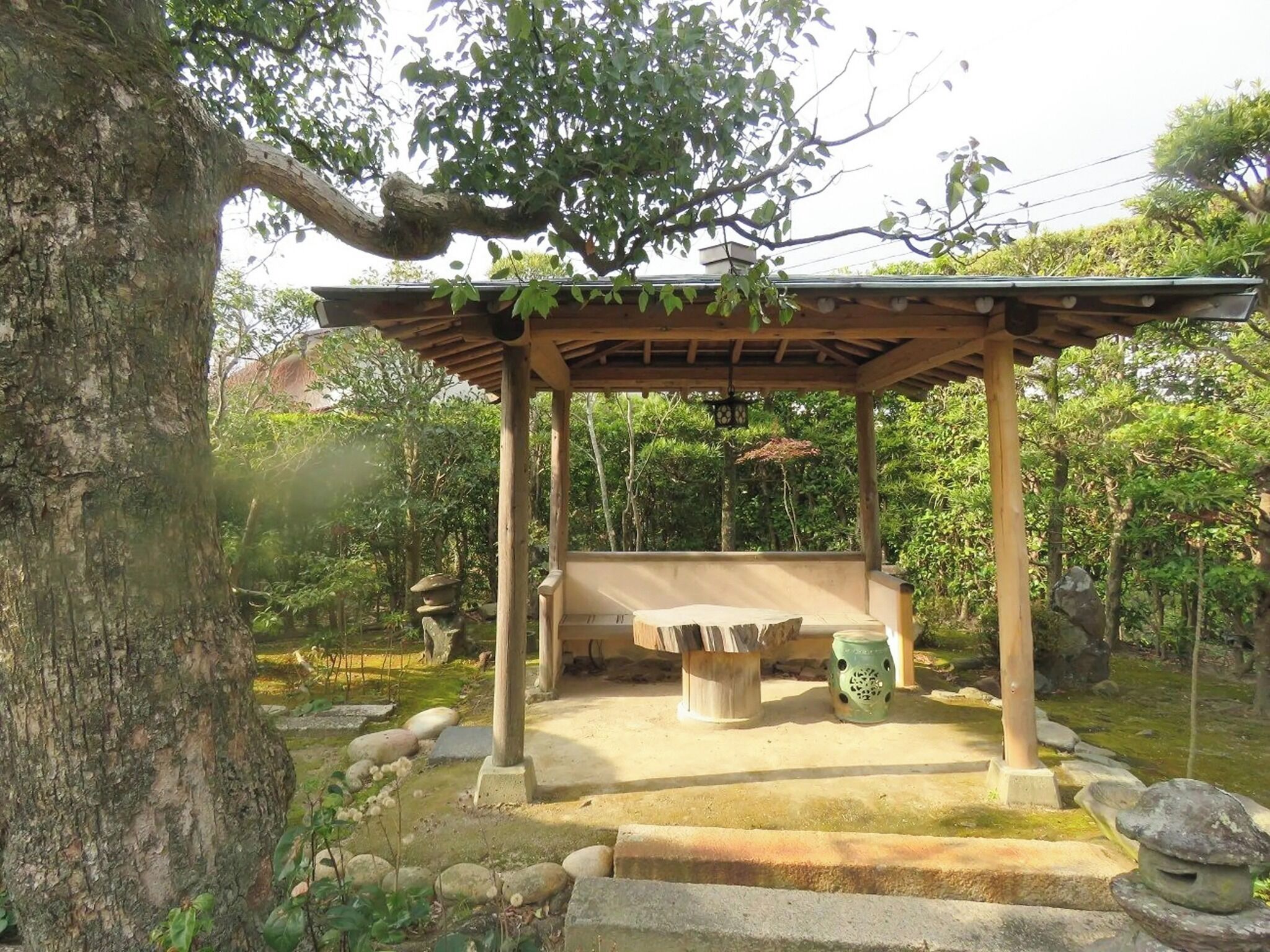 Overnattingsstedets uteområder