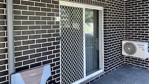 Deluxe Apart Daire, Veranda | Konaklama yeri alanı