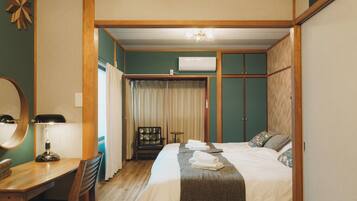 1 bedroom, desk, iron/ironing board, free WiFi