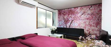 2 Schlafzimmer, Schreibtisch, kostenloses WLAN, Bettwäsche