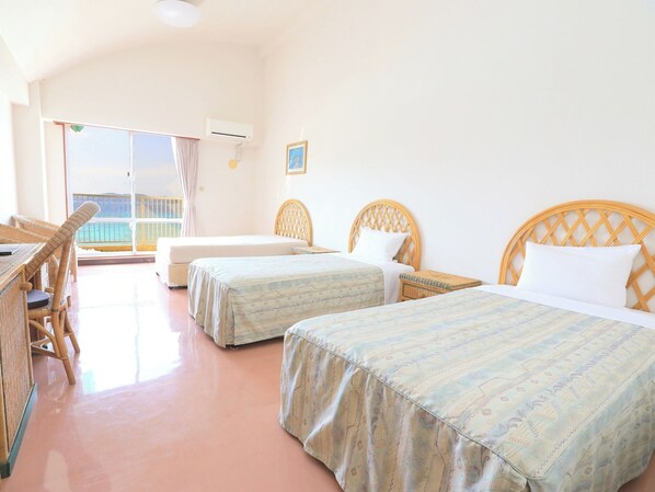 1 slaapkamer, een bureau, gratis wifi, beddengoed