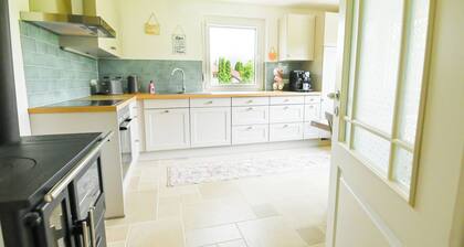 Entspannen und Verweilen - Ferienwohnung im Steigerwald mit Panoramablick