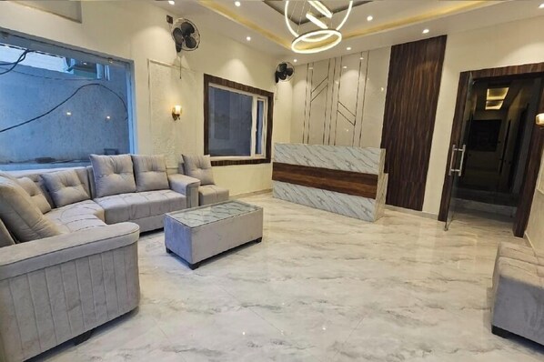 Sitzecke in der Lobby