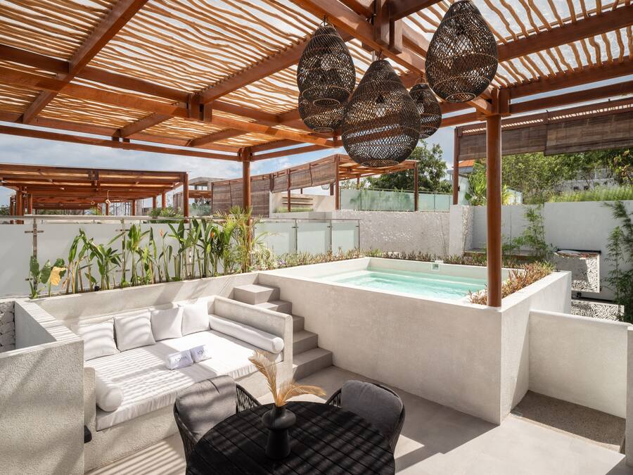 Terraza en la azotea