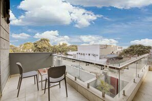 Studio Deluxe, balcon, vue ville | Vue depuis le balcon