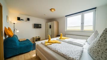 1 Schlafzimmer, kostenloses WLAN, Bettwäsche