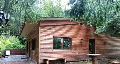 Ferienhaus 'Waldhaus Hempe' mit privater Terrasse, privatem Garten und Wi-Fi