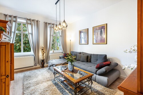 Apartment 'Fewo Am Georgengarten - 1' mit gemeinsamer Terrasse und WLAN