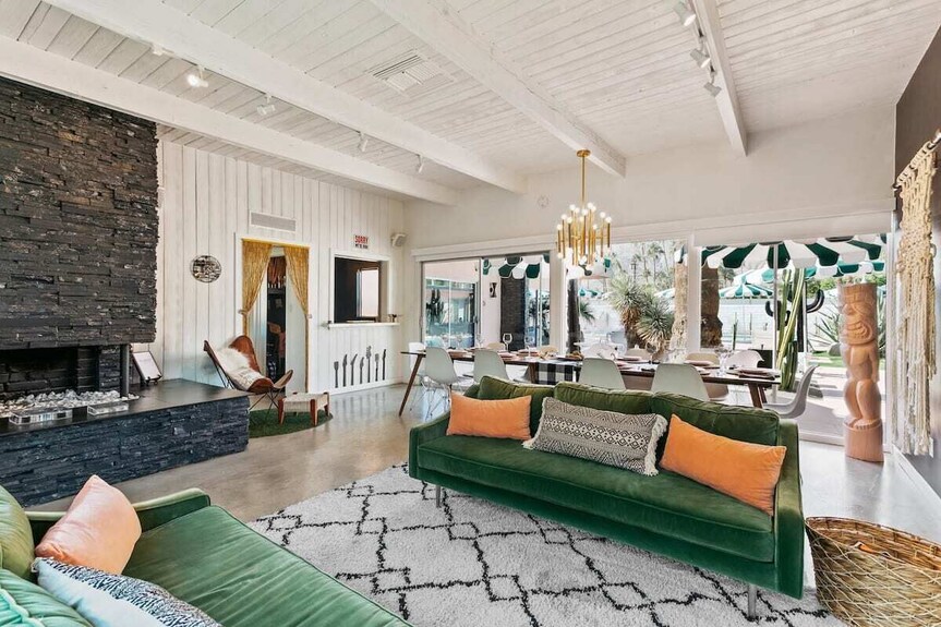 2bdr Suite, Boutique Hotel W/ Pool, Spa, & Firepit - Palm Springs, CA