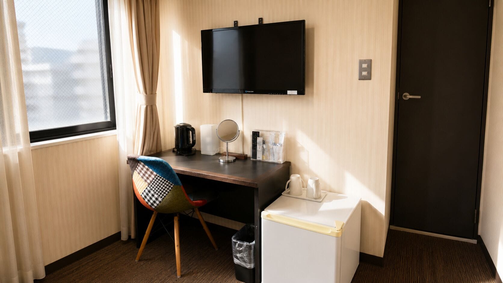 Kamar Twin, Bebas Asap Rokok | Ruang kerja ramah laptop dan Wi-Fi gratis