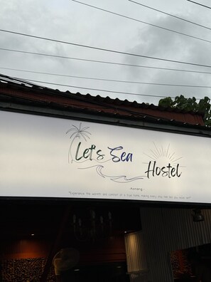 Front of property - Let's Sea Hostel (Krabi)