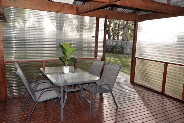 Opções para refeição ao ar livre