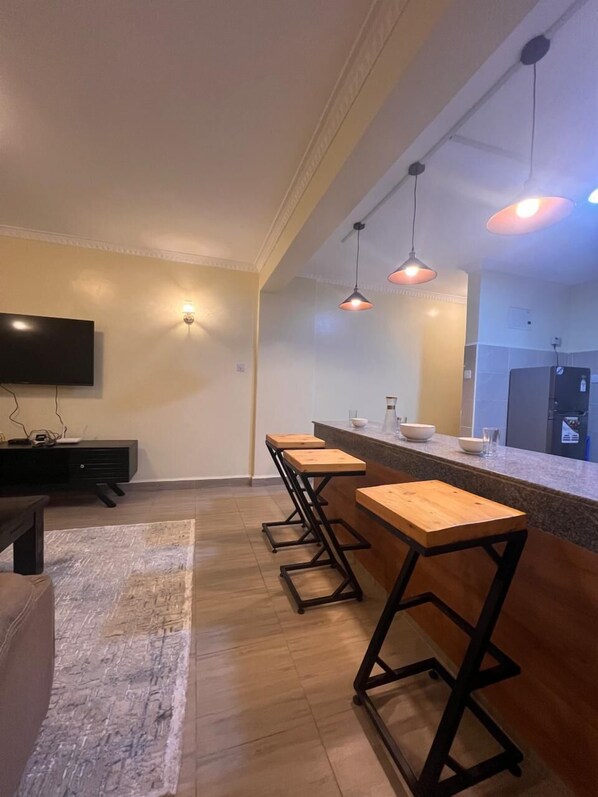Family Apartment, Balcony, City View | Living area