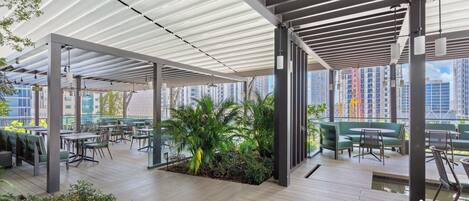 Restaurante al aire libre