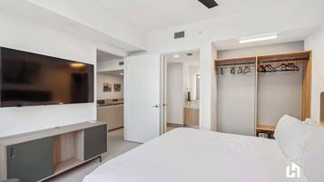 1 bedroom, in-room safe, iron/ironing board, travel crib