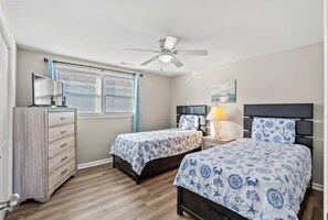 3 habitaciones, wifi y ropa de cama