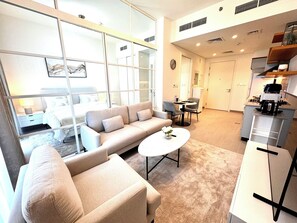 1 slaapkamer, een strijkplank/strijkijzer, wifi, beddengoed