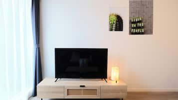 Apartamento, no fumadores (A, 2-person) | Zona de estar | Una televisión de pantalla plana