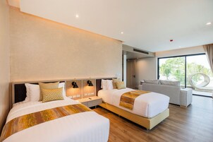 2 Bedroom Ambassador Suite | มินิบาร์, ตู้นิรภัยในห้องพัก, เปล/เตียงเด็กอ่อน (ฟรี), เตียงเสริม/เปล