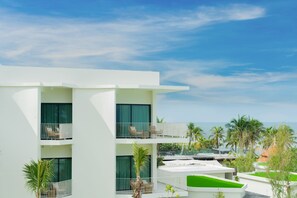 Vista a la playa o al mar