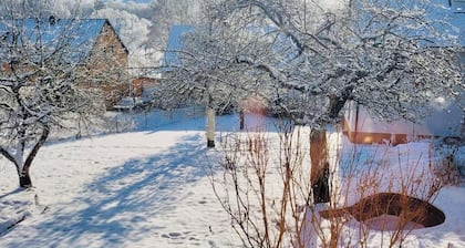 Beautiful Apartment with garden, patio, balcony, and free parking in Röslau
