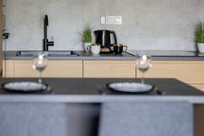 Private kitchen - Bemowo Apartment With Garden by Renters (Warsaw)