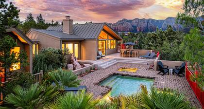 Sleeps 12. Salt Water Pool. Prime Sedona Location