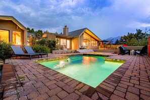 Una piscina climatizada