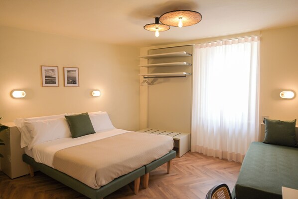 1 chambre, Wi-Fi, draps fournis
